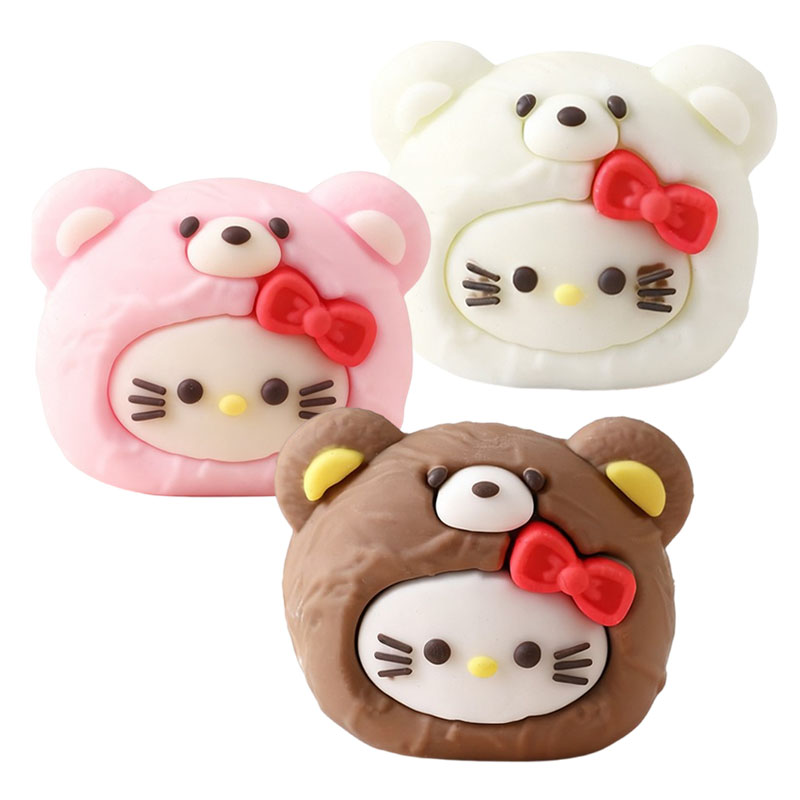 软胶猫咪头蛋糕装饰摆件小熊毛衣头套KT猫圣诞节儿童生日烘焙装扮