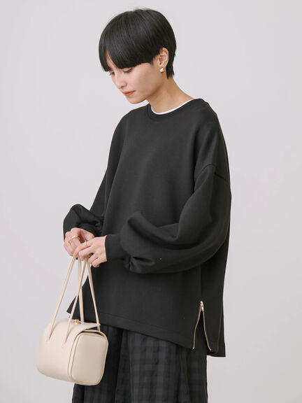 日单小个子纯色打底衫百搭卫衣