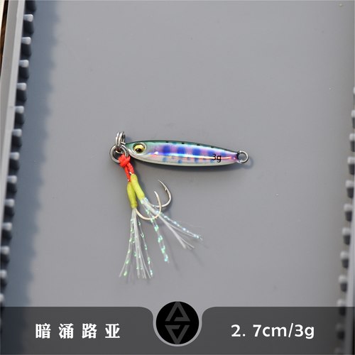 小湾远投翘嘴青稍微物铁板