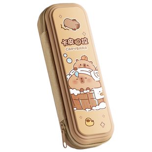 小学生文具盒男女孩笔袋幼儿园一年级二年级铅笔盒卡通可爱女生女童文具袋2025年新款流行高颜值男童收纳盒