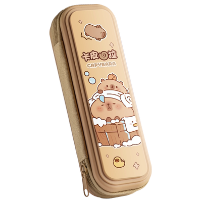 小学生文具盒男女孩笔袋幼儿园一年级二年级铅笔盒卡通可爱女生女童文具袋2025年新款流行高颜值男童收纳盒