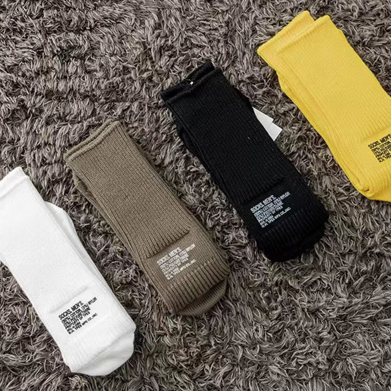 THoracle中性全棉粗针中帮袜