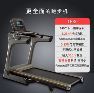 乔山MATRIX商用跑步机家用款TF30 可折叠专业健身房大型跑步机