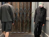 kiko kostadinov 西裤科比羊毛提花纽扣西裤 thumbnail 4