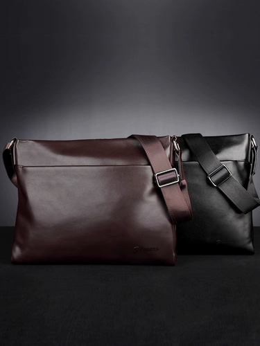 Кожаная сумка через плечо, модная сумка на одно плечо, из натуральной кожи, воловья кожа