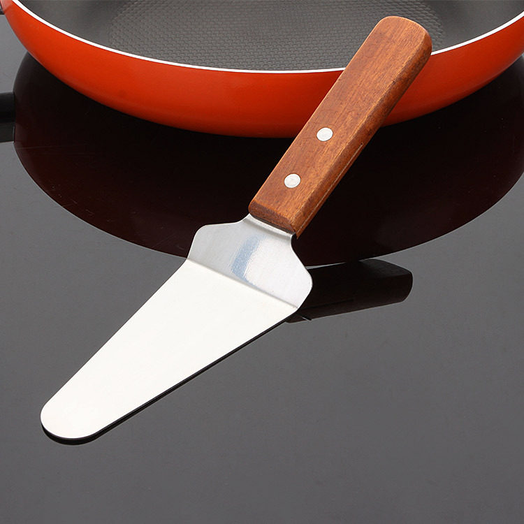 木柄三角披萨铲子芝士铲 diy烘焙工具pizza工具 蛋糕铲刀