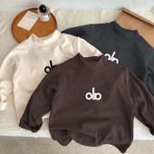 儿童德绒打底衫 T恤a 上衣中小童长袖 春秋新款 男童女童秋衣宝宝秋装