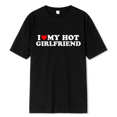 I Love My Hot Girlfriend Boyfriend我爱的男朋友女朋友字母情侣