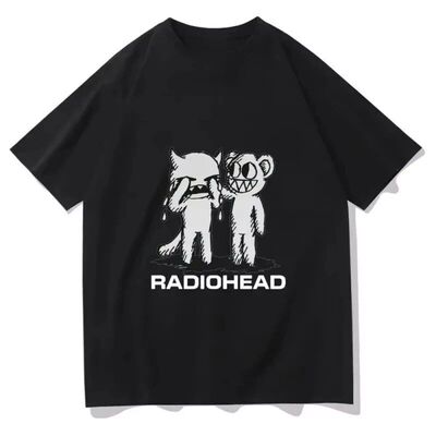Radiohead T-Shirts 欧美摇滚乐队周边创意纯棉短袖T恤男女上衣