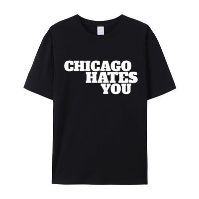 Rapper Chief Keef Chicago Hates You Same 短袖T恤男女上衣夏季