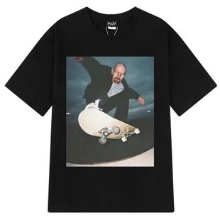 Breaking Bad Heisenberg美剧绝命毒师周边圆领短袖T恤男女上衣