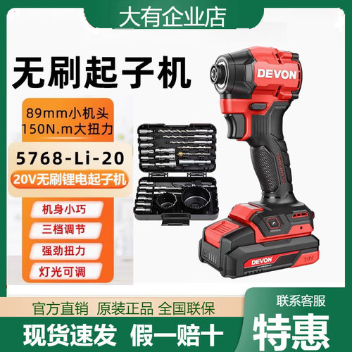 大有无刷冲击起子机5768
