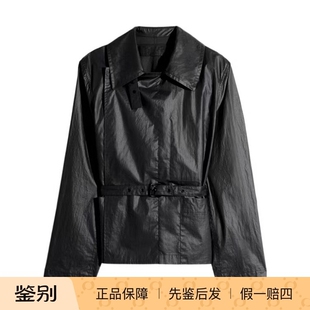 OW1200LF1381BK983 代购 Lemaire 26春夏黑灰色女士裹身夹克正品