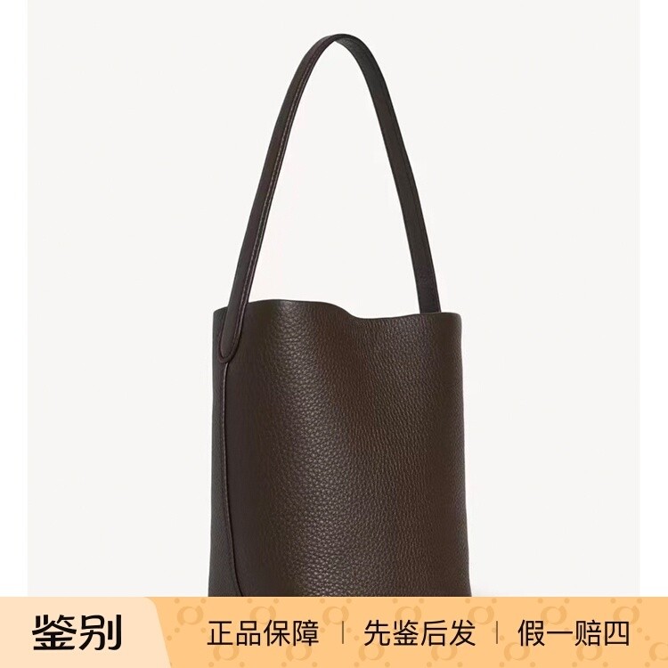 TheRow25秋冬深棕色女士水桶包