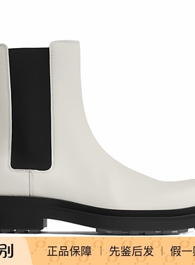 Bottega Veneta 25秋冬 白色女士切尔西靴短靴正品代购838337V2WT