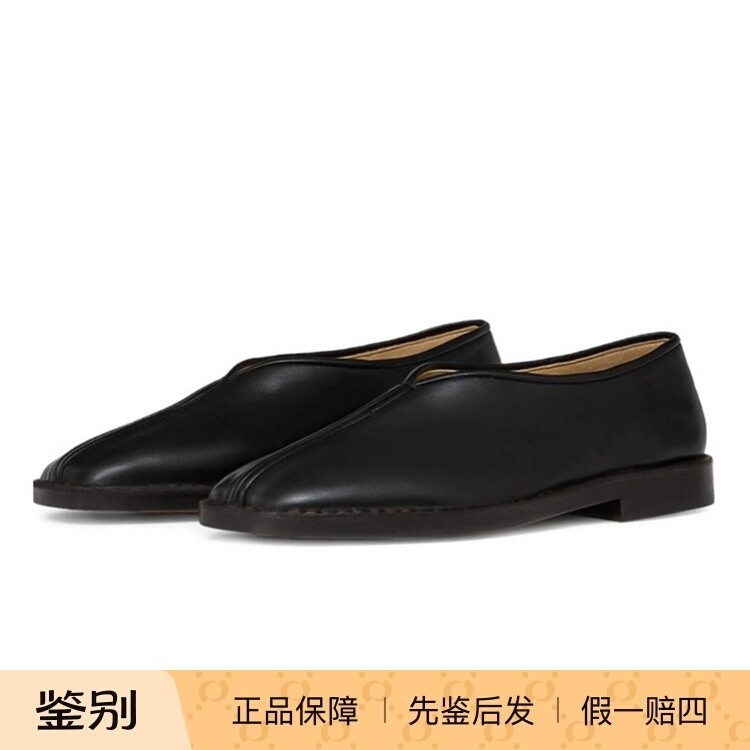 Lemaire黑色女士平底浅口单鞋