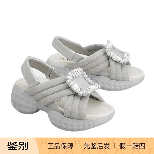 RogerVivierViv'Run针织凉鞋