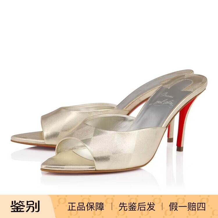 Christian Louboutin路铂廷 26春夏女士尖头高跟凉鞋代购1260357_
