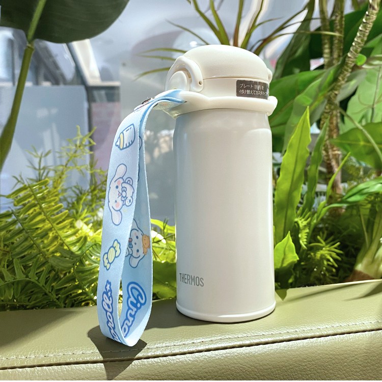 库洛米水杯便携挽手短绳