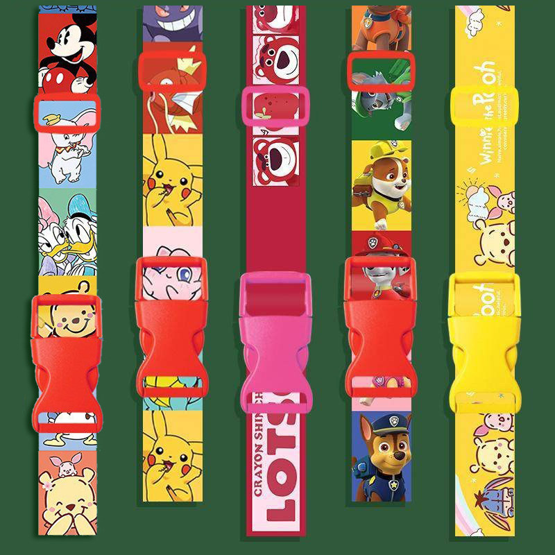 通用扭扭车牵引绳儿童婴儿车拖车挂绳绑带多用地摊车拉绳可爱卡通