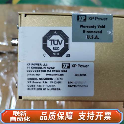 XP Power静电电压源 ESC-1D，型号FP6293R