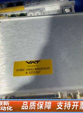 VAT工业控制器，型号670EC-24GU-AMJ2/0