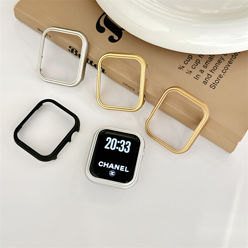 适用苹果手表AppleWatchs9表壳新款铝合金ultra2金属iwatch保护壳