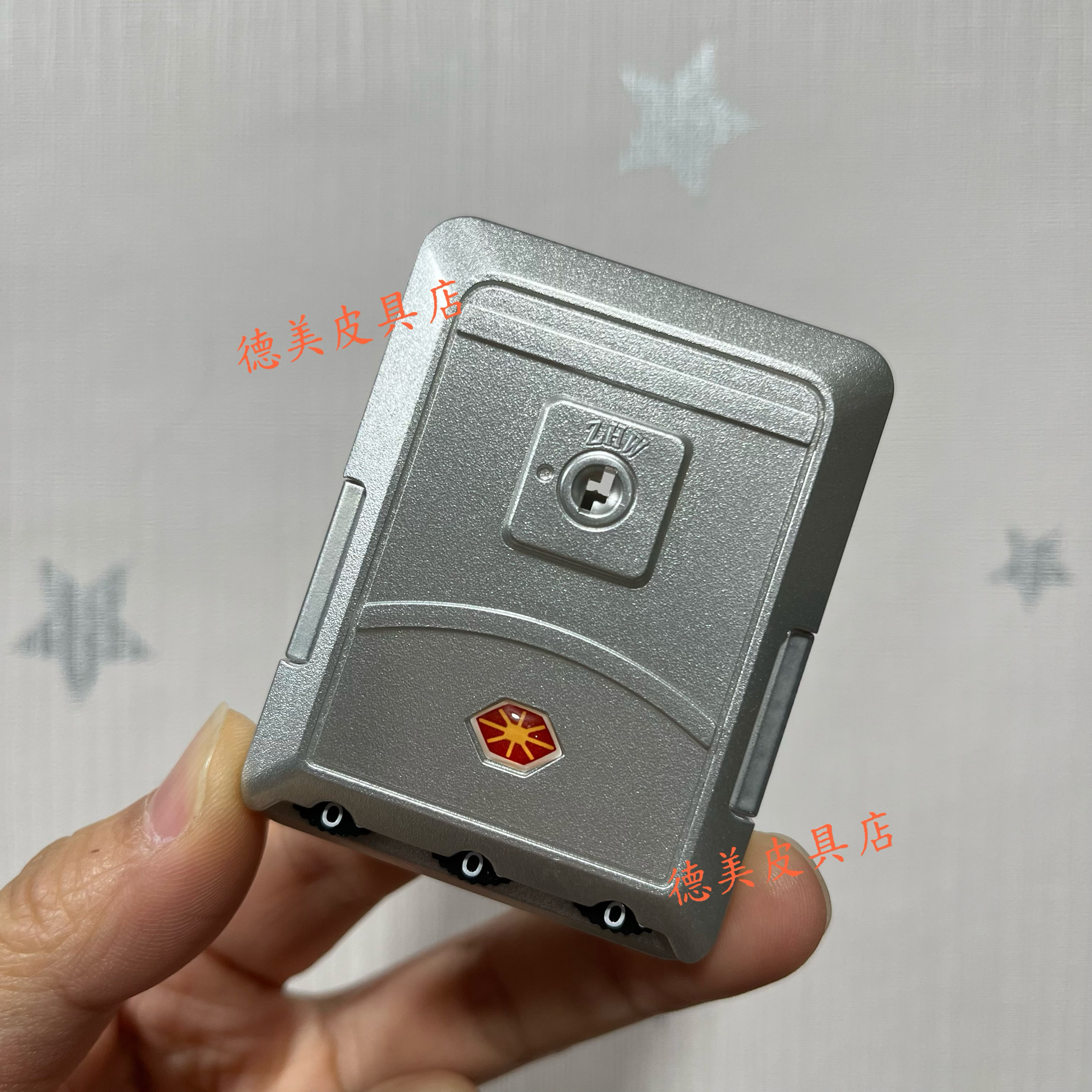 密码锁行李箱扣锁配件方锁拉杆旅行箱铝框箱锁扣更换维修小平框09