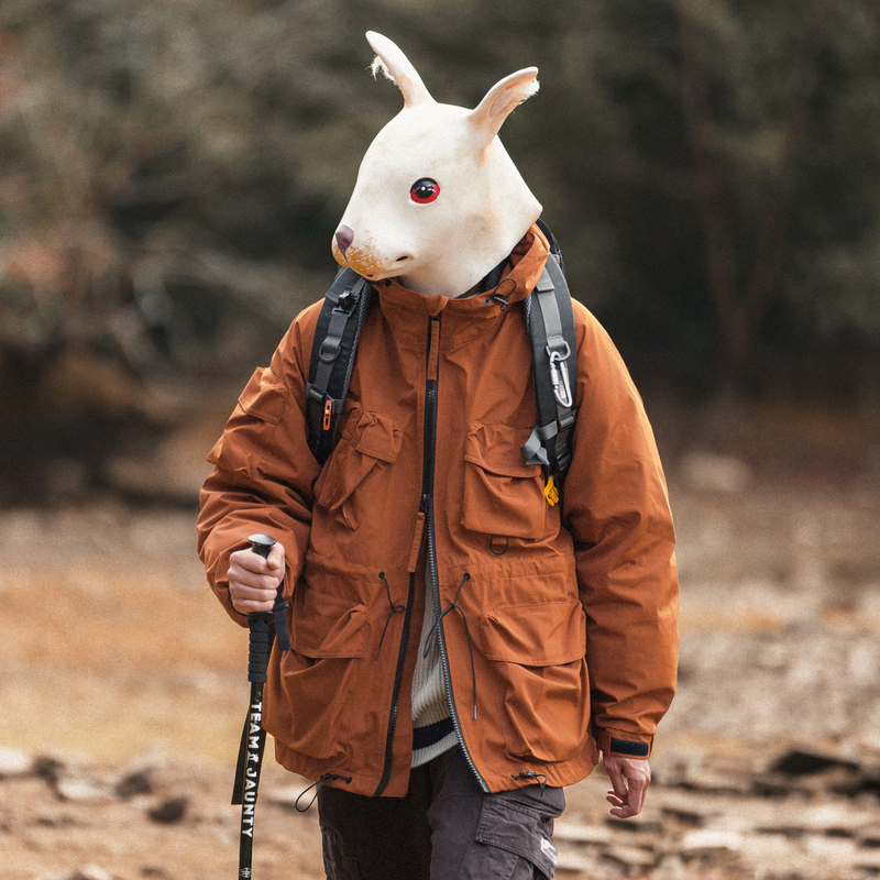 兔先森冬季户外三合一冲锋羽绒服