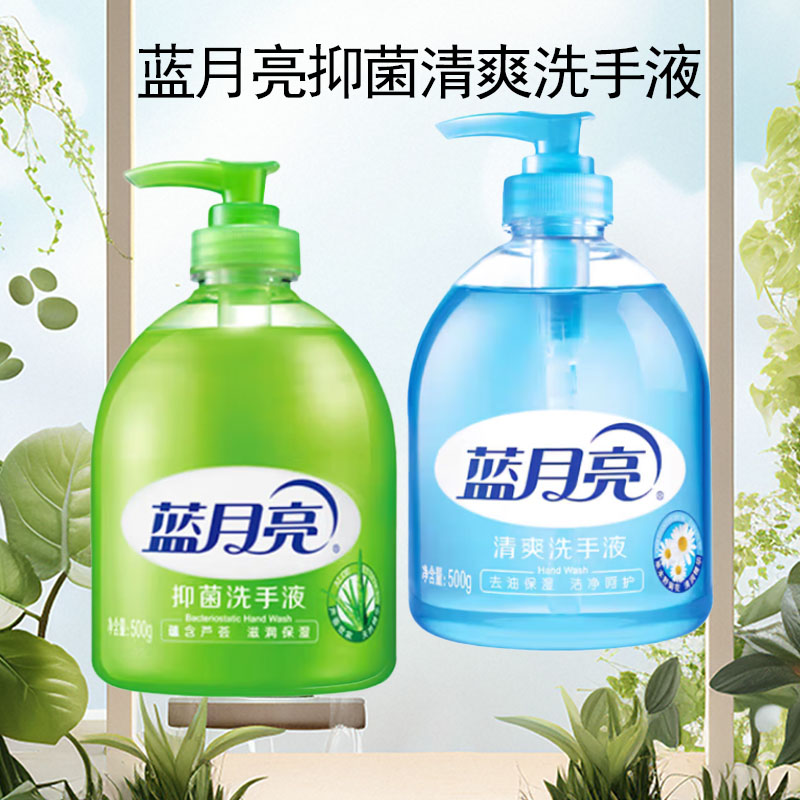 蓝月亮500g芦荟抑菌洗手液