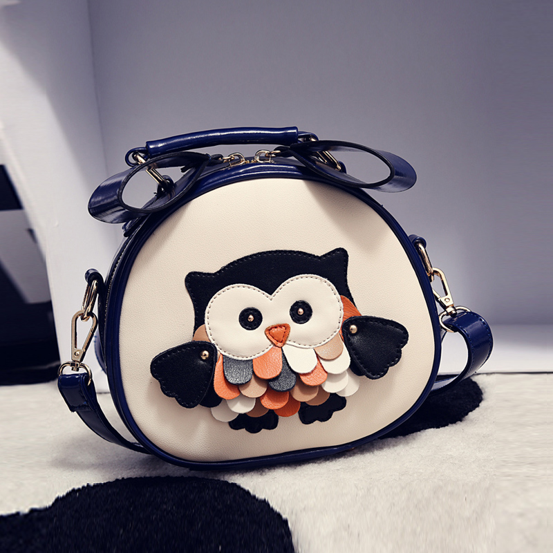 女包包韓版甜美可愛卡通貓頭鷹小圓包萌2019新款單肩斜挎迷妳小包在類目 箱包皮具/熱銷女包/男包, 女士包袋中 - 來自Buy2taobao.com提供專業的淘寶代購服務