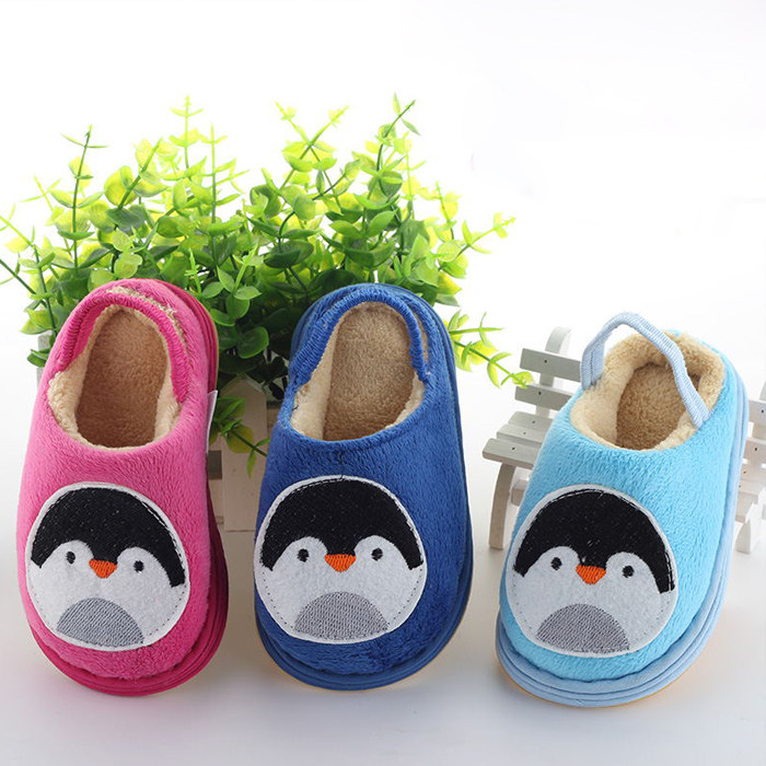 Pantoufles enfants en suède pour hiver - semelle Melaleuca - Ref 1006417 Image 4