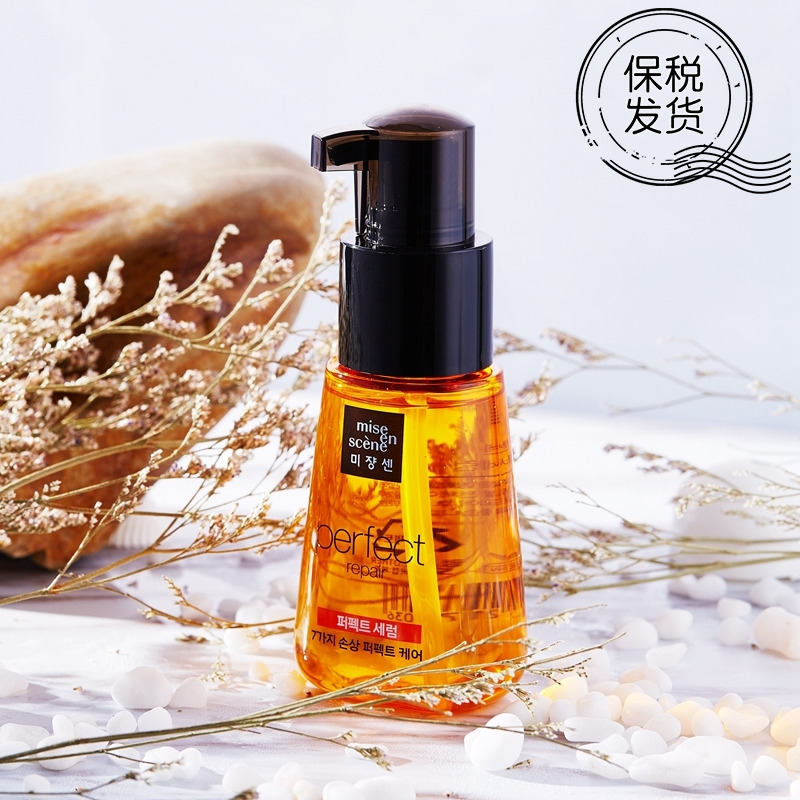 余瀟瀟 愛茉莉mise en scene美妝仙護發精油70ml 修復改善毛躁