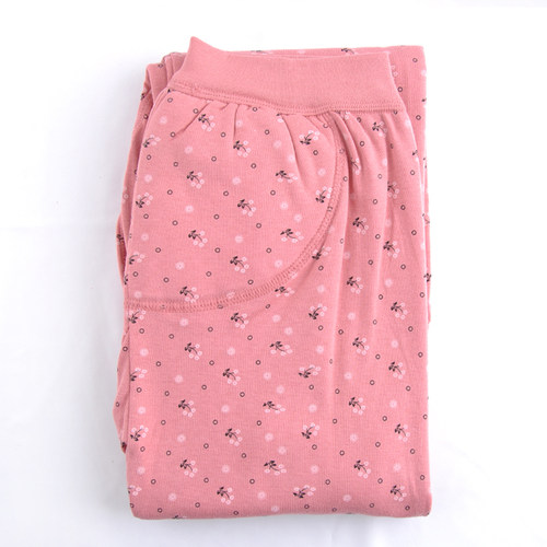 中老年纯棉护臀护膝秋裤