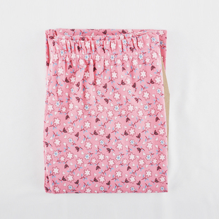 老年人纯棉单件秋裤加肥加大妈妈全棉内穿线裤高腰深裆女士保暖裤