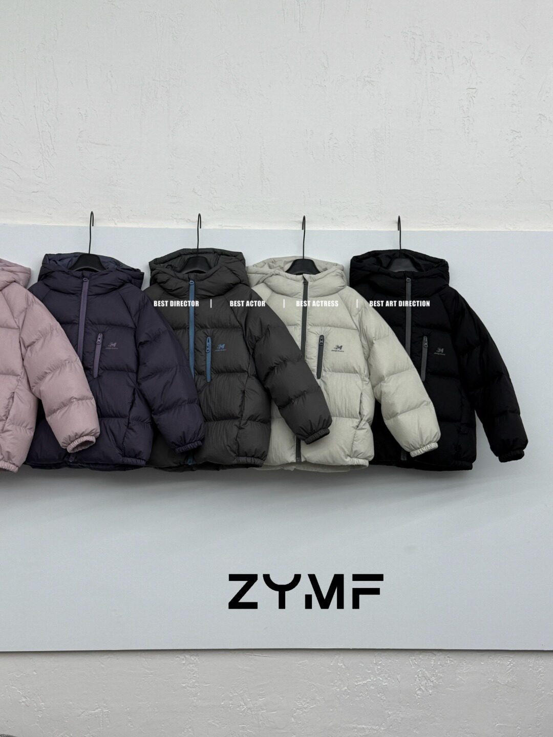 ZYMF2026冬季中大童韩版加厚90白鸭绒高蓬松面包羽绒服高定系面料