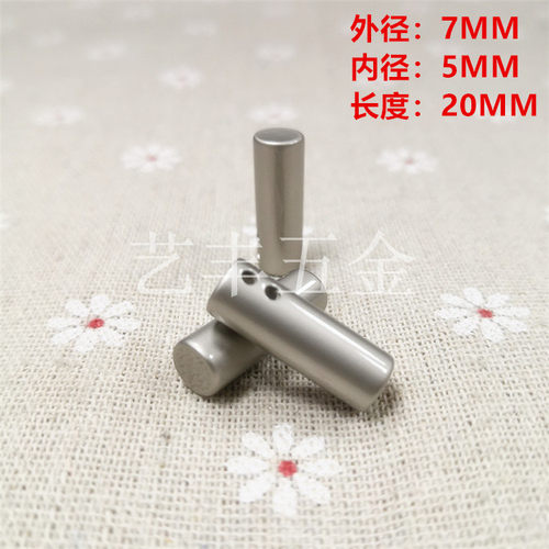 金属线吊钟珍珠绳头白叻色