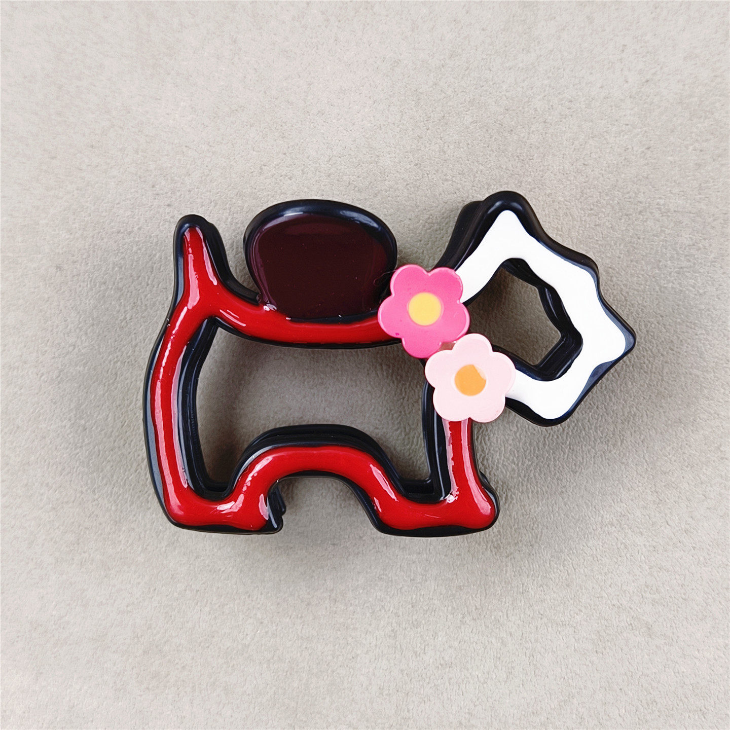 孤品!醋酸狗狗发夹发抓