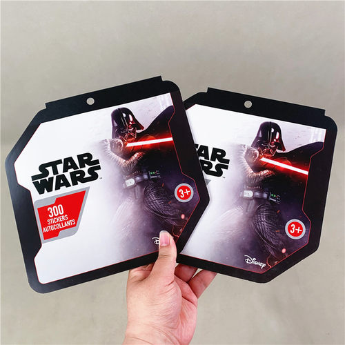 一本300贴！外单星球大战贴纸手帐贴纸DIY素材贴儿童新款一本8张