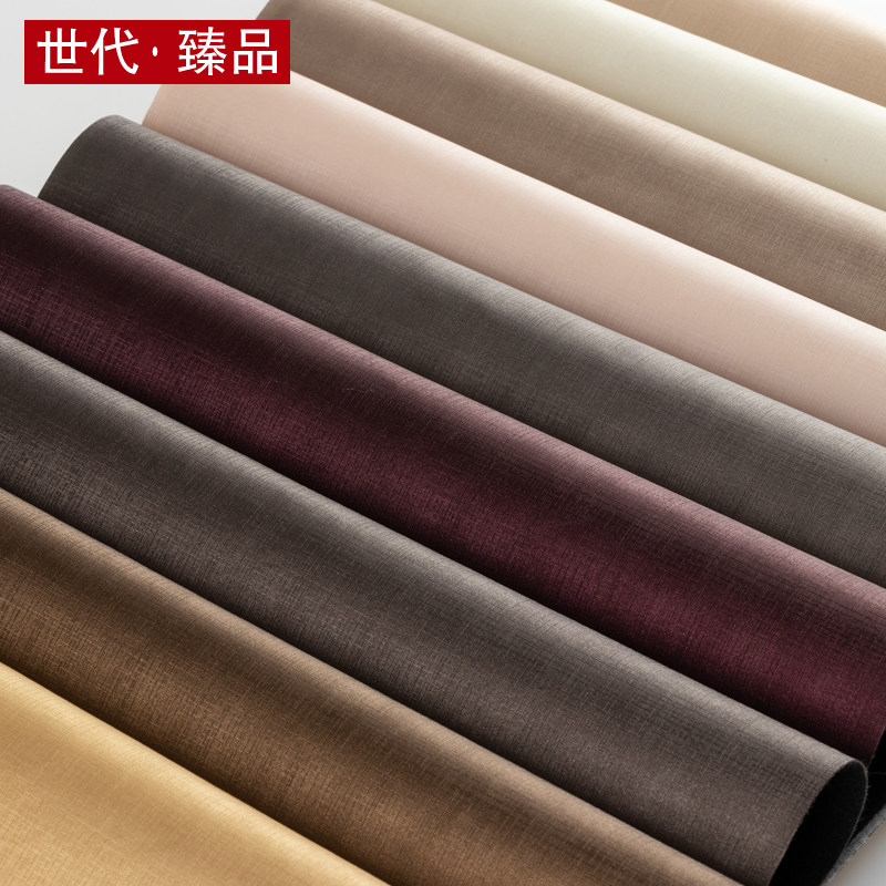 隔断移门屏风珠光细纹路pu皮软包
