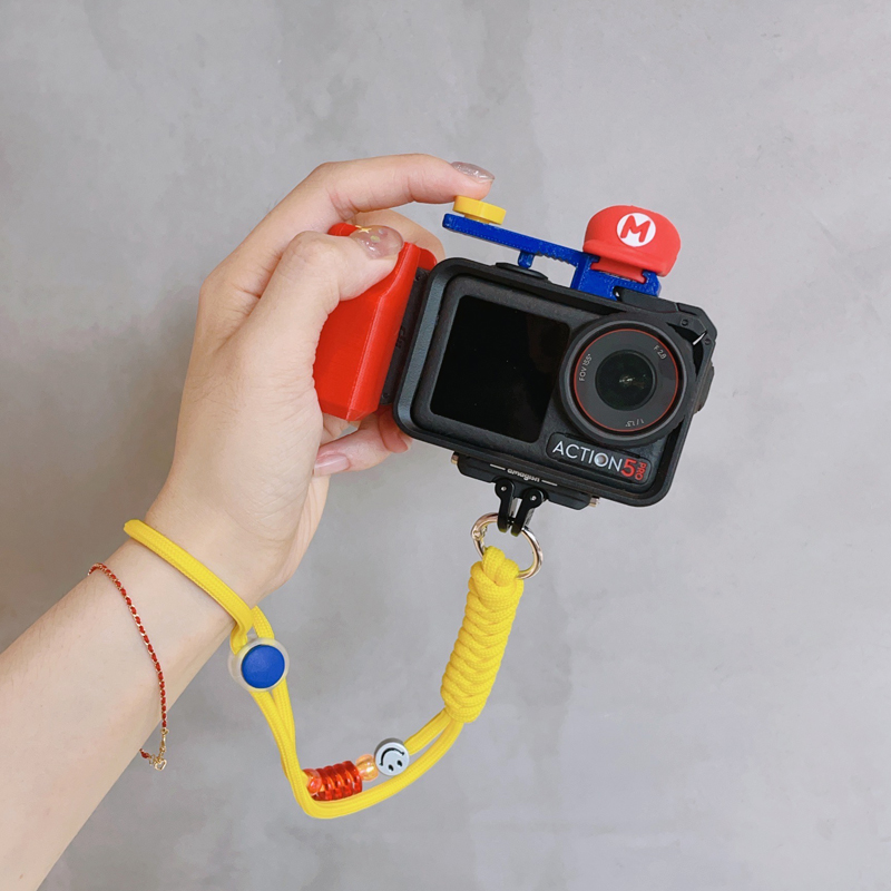 大疆手柄快门键腕带热靴盖