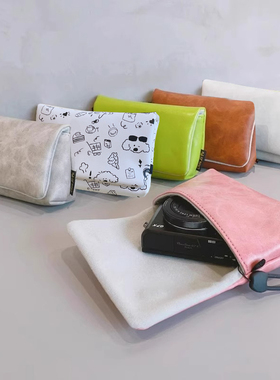 适用于ccd相机包 佳能g7x2保护套g7x3卡片机收纳 索尼ZV1M2壳黑卡