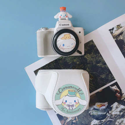 适用于索尼zve10二代相机包a5100a5000a6400保护套zv1m2皮壳nex5t