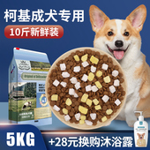 柯基成犬专用冻干狗粮小型犬营养全价低油成犬狗粮10斤