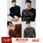 BI入高端毛衣 德国扬子保暖羊毛厚款 男士 冬季 半高领羊毛衫 DAZ687