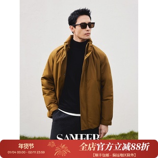 【都市随行】户外防风防水DERMIZAX面料 冬季白鹅绒羽绒服 DAD324