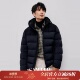 冬季 DAD328 白鹅绒保暖连帽羽绒服 重磅高奢 拼意大利VBC羊毛面料