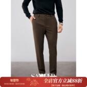 高品质商务甄选 DBL083 休闲长裤 定织提花纹理面料 轻量抗皱秋季