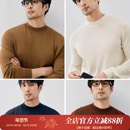 秋冬季强烈推荐打底衫 可机洗纯羊毛男士半高领毛衣羊毛衫 DAZ584