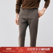 抗皱易打理商务休闲裤 DBL984 内里磨毛厚款 面料 SANHEER 冬季